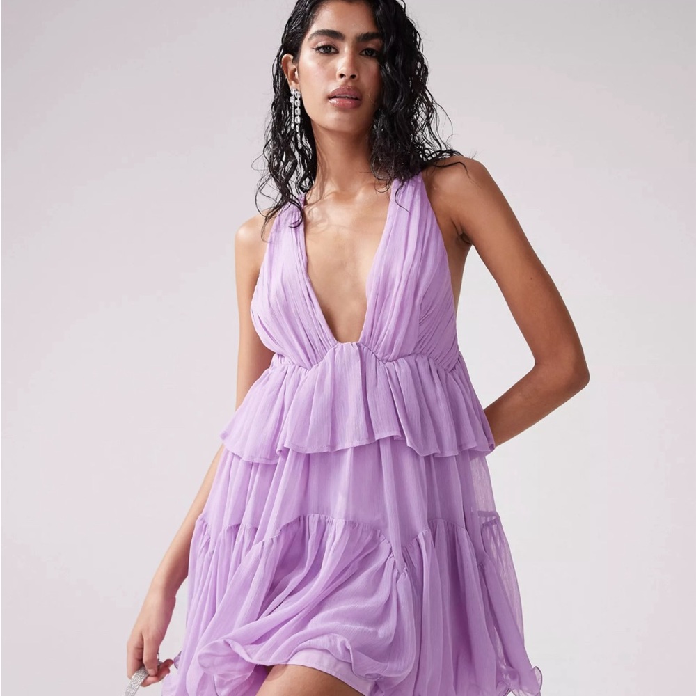 Short flowy going out dress